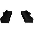 thumbnail image 4 of BizChair Black LeatherSoft Reception Configuration, 6 Pieces, 4 of 6