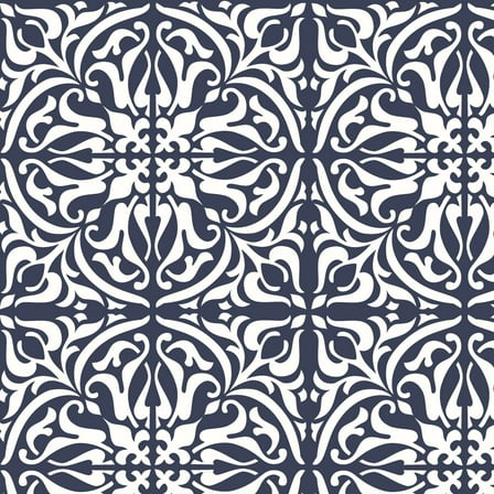 Waverly Inspirations 45" 100% Cotton Sewing & Craft Fabric 8 yd By the Bolt, Navy