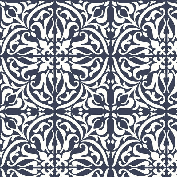 Waverly Inspirations 45" 100% Cotton Sewing & Craft Fabric 8 yd By the Bolt, Navy