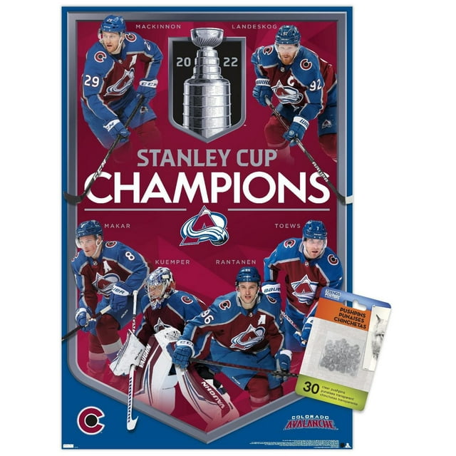 NHL Avalanche du Colorado - Champions de la Coupe Stanley