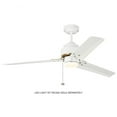 thumbnail image 3 of Monte Carlo 3Ar54 Arcade 54 54" 3 Blade Indoor Ceiling Fan - Silver, 3 of 5