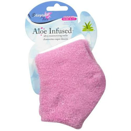 Airplus for Her Aloe Infused Spa Socks (Colors may vary) - Walmart.com