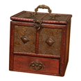 thumbnail image 1 of Cofre Del Tesoro Sunnimix Caja De Almacenamiento Vintage Organizador De Joyas Antiguas Loto, 1 of 8