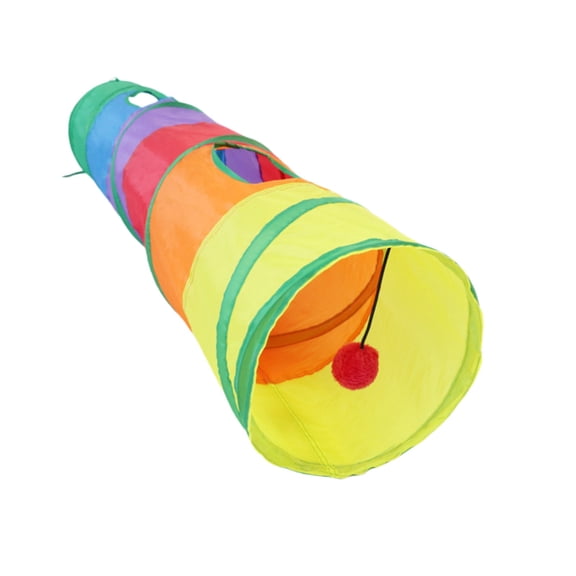 Cat Play Tunnel Toy for Indoor Entertainment, Self-Amusement Channel for All-Season Use