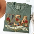 thumbnail image 3 of Retro Usa 250 Shirt, Independence Day Shirt, Celebrate 250th Anniversary Shirt Usa Flag Tee 4th of July Shirt Patriotic Gift, 3 of 3