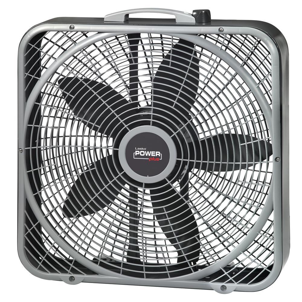 lasko 20 in. power plus box fan
