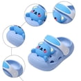 thumbnail image 6 of KPOPLK Kids Clouds Sandals Boys Toddler Sandals Slides Clouds Slippers Summer Shower Beach Pool Slip on Water Shoes Size 8.5,Light Blue, 6 of 7