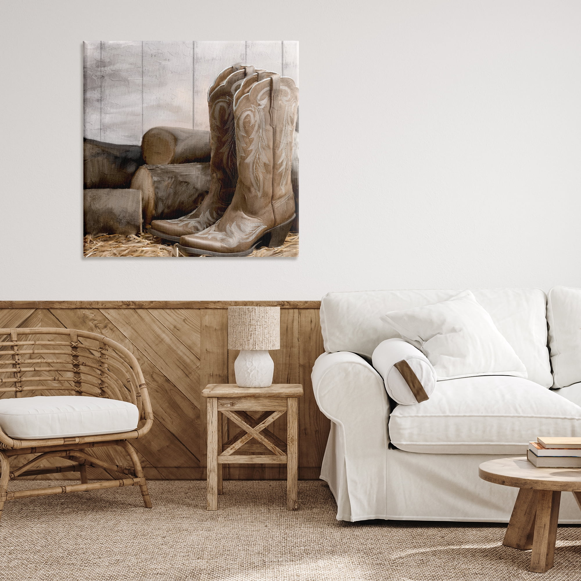 Stupell Industries Kick Off Your Boots Canvas Wall Art, design by Kim Allen