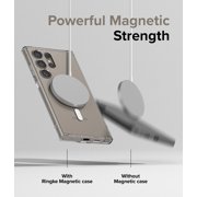 Ringke for Samsung Galaxy S24 Ultra S24 Plus S24 [Fusion Magnetic] Clear Heavy Duty MagSafe Case