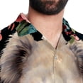 thumbnail image 5 of Koala Men's Short Sleeve Poplin Beach Shirts, Casual Printed Button Down Summer Hawaiian Shirt - Unisex, 5 of 6
