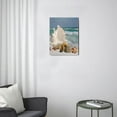 thumbnail image 3 of Framed Seashell Art for Your Coastal Decor 12x16 'God Says You Are' Pictures & Rustic Painting Prints on Ocean Nautical Canvas Wall Art for Bathroom, Living Room, Bedroom, 3 of 7