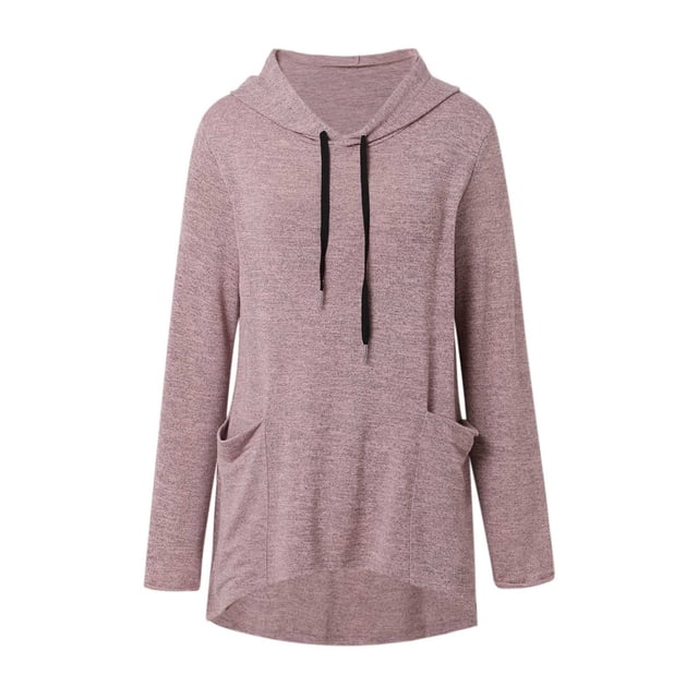 WEAIXIMIUNG Sweat à Demi-Zip pour Femmes, Sweat à Capuche Décontracté à Manches Longues Imprimé Lettre avec Poche