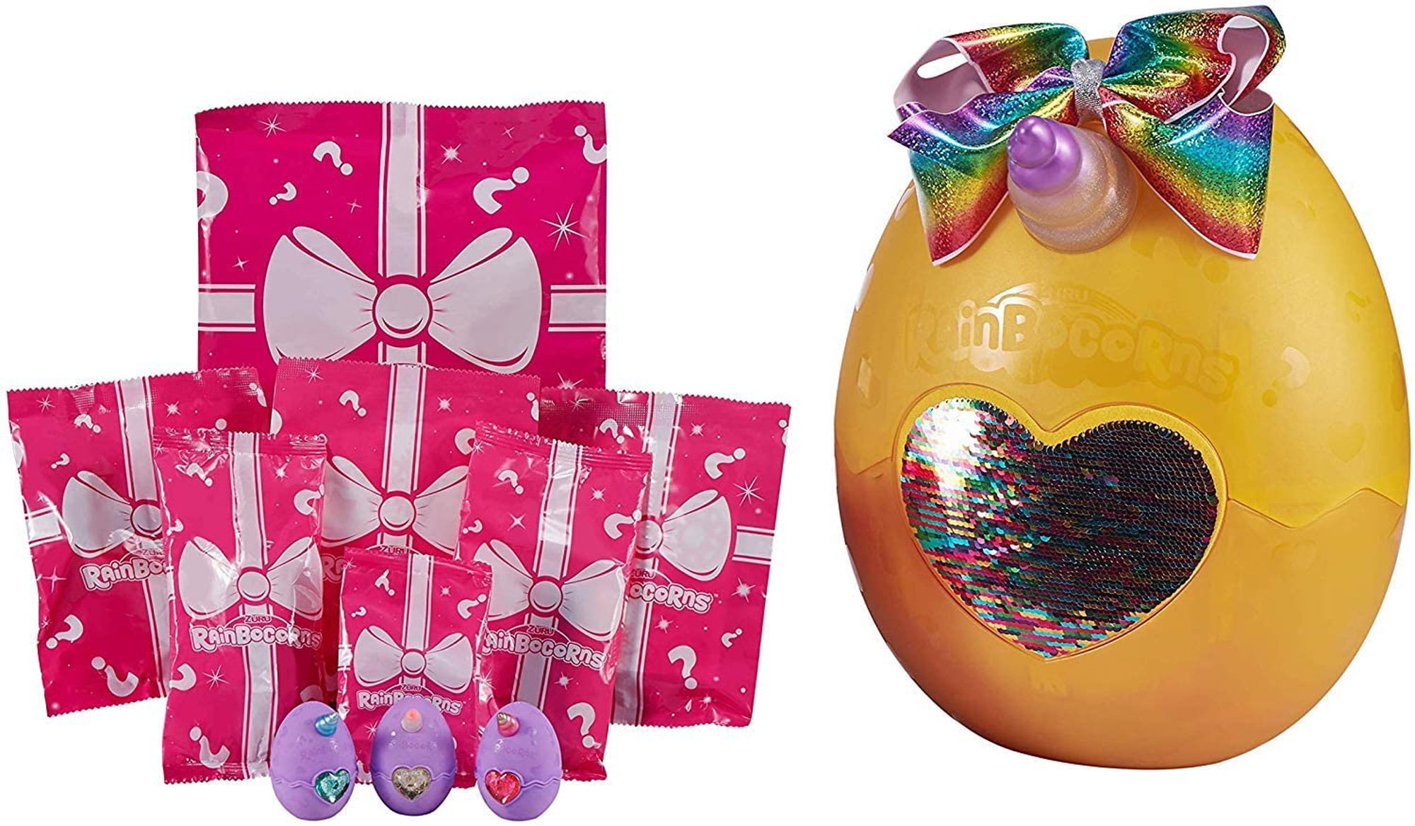 rainbow corn giant big bow surprise