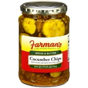 Farman's Bread & Butter Cucumber Chips 24 fl. oz.