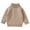 Khaki, variant on KAUOD Toddler Pullover Sweater Ribbed Knit Cotton Crew Neck Sweater Baby Girls Soft Plain Long Sleeve Tops Clothes