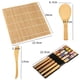thumbnail image 2 of Juego De Máquina Para Hacer Sushi De Bambú Con Tapete Enrollable, Cuchara, Cuchilla Para Sushi, Palillos De Bambú Y Cortina Para Sushi, 2 of 8