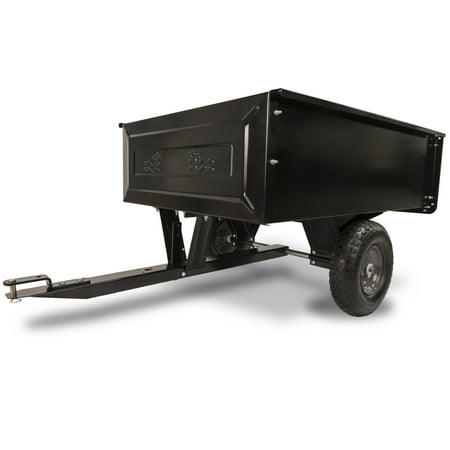 Agri-Fab Inc. 350 lb Steel Tow Behind Lawn and Garden (Best Dump Trailer Reviews)