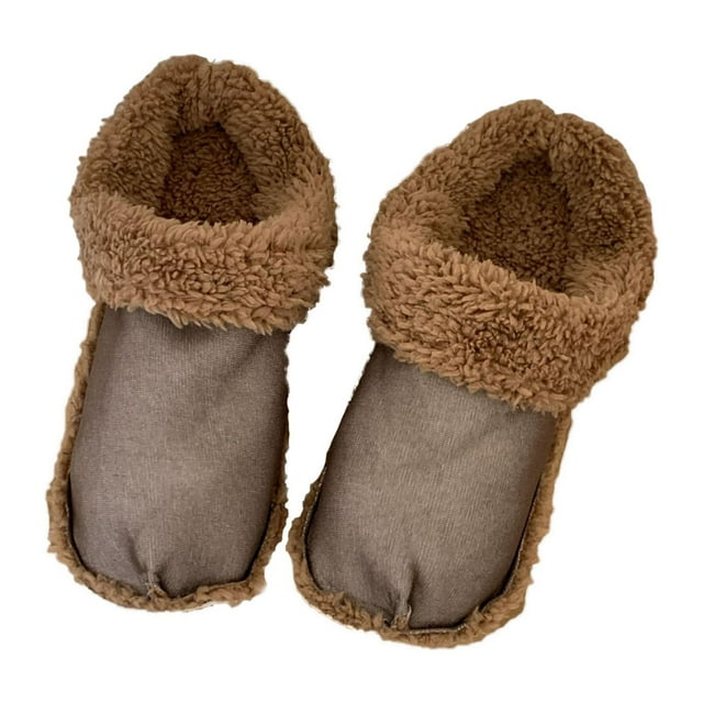 yuksok Doublure Pantoufles Inserts Couvre-Chaussures Doux Remplacement Réutilisable Pantoufles de Maison 23cm