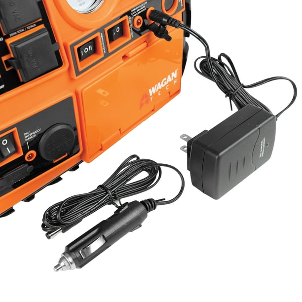 Wagan Tech Power Dome NX2 12-Volt Jump Starter, Air Compressor