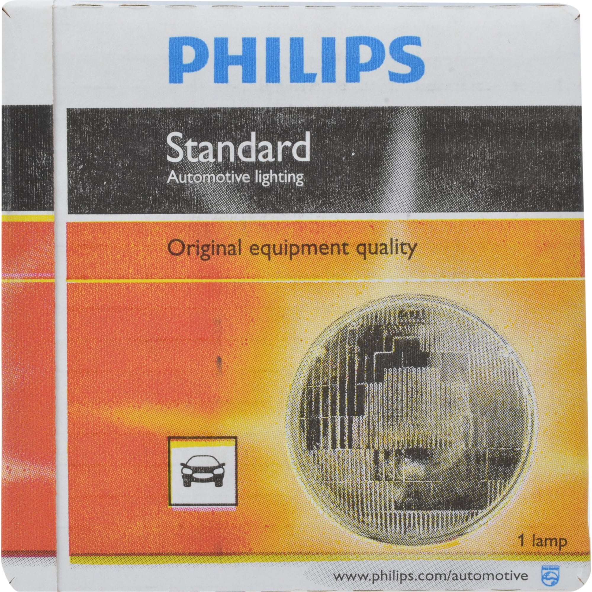 Philips Standard Sealed Beam 4537, Pack of 1