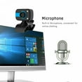 thumbnail image 4 of HD 2.0 USB Webcam Video Camera Web Cam with Mic For Video Laptop Computer(Black+Blue), 4 of 7