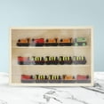 thumbnail image 2 of Rongfmy Action Figures Display Shelf Model Car Display Box Showcase Wood Holder Toy Doll 3 Tier, 2 of 8