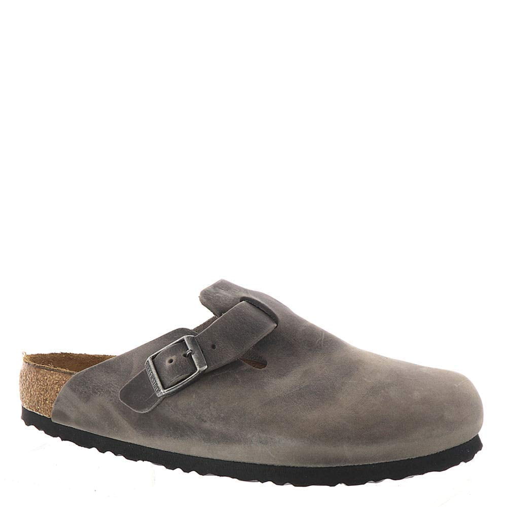BIRKENSTOCK Boston Classic Clog, Soft Suede Upper, Soft