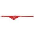 thumbnail image 2 of Foulard de Cou pour Animaux, Collier Doux Réfléchissant Ajustable pour Chiens Noir, Rouge, 2 of 8
