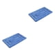 thumbnail image 4 of Naiovety Alfombrilla lavable a máquina para una fácil limpieza y antideslizante baño baño absorción de agua antideslizante azul 40x60CM Azul 40x60CM 2Conjunto, 4 of 6