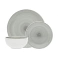 thumbnail image 1 of Godinger 70419 Spiral Porcelain Dinnerware Set, Grey - 12 Piece, 1 of 1