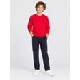 thumbnail image 3 of U.S. Polo Assn. Boys' Fleece Crewneck Pullover Sweatshirt, Sizes 4-18, 3 of 3