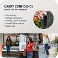 thumbnail image 4 of SABRE Pepper Spray with Quick Release Keychain, Black, 1 Count, Pocket Pepper Sprays, 4 of 10