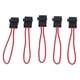 thumbnail image 3 of Paquete De 5 Portafusibles De Cuchilla Automotriz Con Fusible De 15 A, Portafusibles En Línea Impermeable De 14 AWG, 30 A, 3 of 7