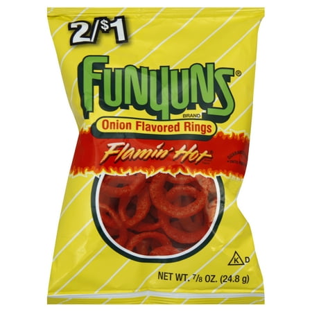 Funyuns Flamin Hot Onion Flavored Rings .875 Ounces