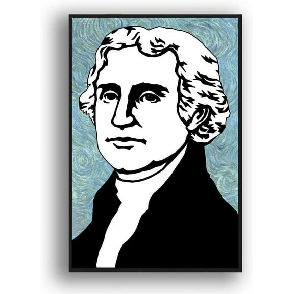 IDEA4WALL Framed Canvas Wall Art for Living Room, Bedroom America President Canvas Prints for Modern Home Decoration Ready to Hang