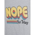thumbnail image 5 of Humor Nope Not Today Men's and Big Men's Graphic T-Shirt, 5 of 6