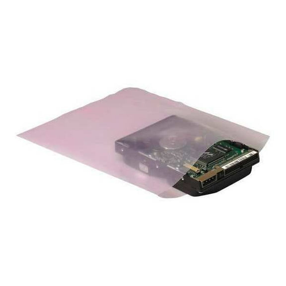 Box Partners PBAS8630 24 in. x 30 in.- 6 Mil Anti-Static Flat Poly Bags- 100