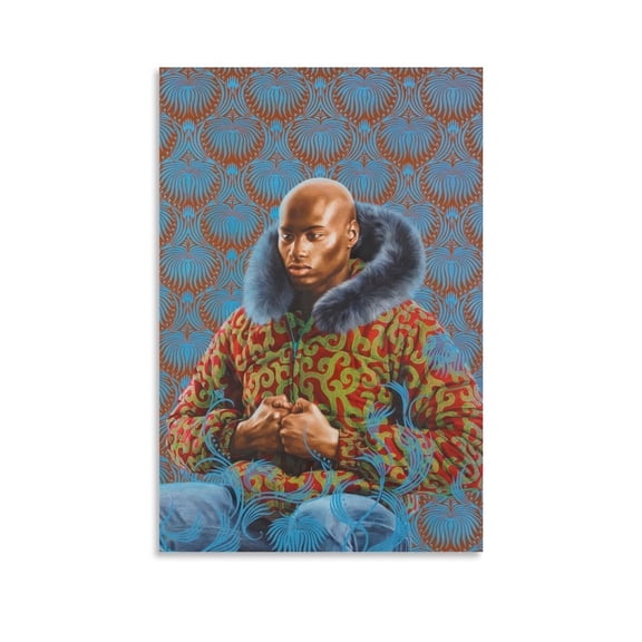 Portrait Painter Kehinde Wiley Painting Art Poster (36) Canvas Wall Art Poster Decorative Bedroom Modern Home Print Picture Artworks Posters 16x24inch(40x60cm)