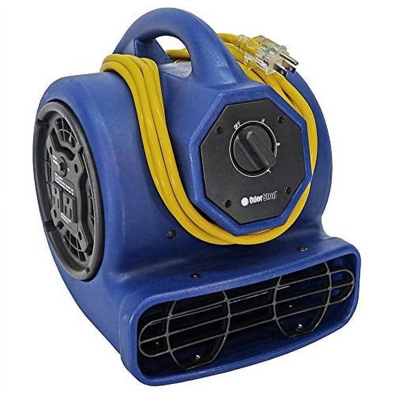 OdorStop OS1000 Professional Grade Blower 1/5 hp, 1400 RPM with 10 ft. Cord,Blue