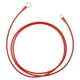 thumbnail image 1 of Cable de inversor de batería de 150 cm 12 AWG 3/8" 5/16" Cable de batería de cobre estañado rojo OT Tipo 1 Pc, 1 of 7
