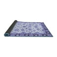 thumbnail image 2 of Ahgly Company Indoor Rectangle Abstract Blue Modern Area Rugs, 7' x 9', 2 of 4