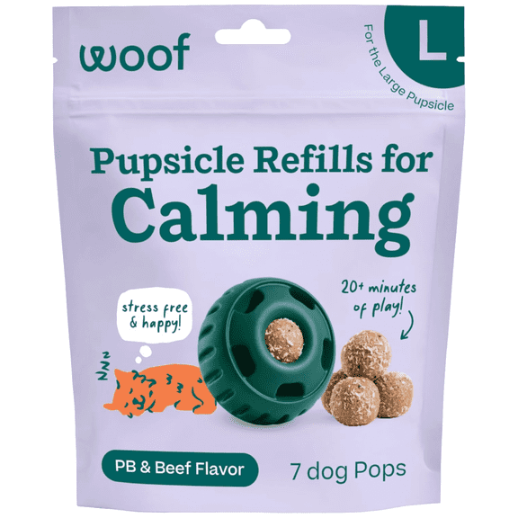 Woof Dog Wellness Pops Calming Large 7 Count