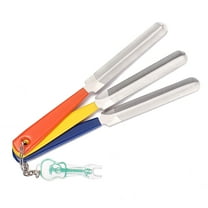 ROSENICE 3Pcs Guitar Nut Slotting Files for Guitar Parts Accessory Metal