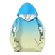 thumbnail image 5 of Sudadera con capucha para niños, moderna, informal, holgada, con estampado de manga larga, gorro con bolsillo de cuerda, sudadera de poliéster para niños., 5 of 5