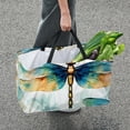 thumbnail image 7 of Dragonfly Large Capacity Reusable Laundry Bag – Foldable Oxford Cloth Shopping Bag, Cube Organizer, and Beach Bag, 7 of 7
