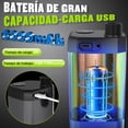 thumbnail image 2 of Regadera Portatil Recargable, [Larga Duración] 6000mAh Regadera Camping Electrica con Pantalla LED, 4 Modos de Pulverización, Ducha Portatil IPX7 Impermeable para Senderismo, Viajes, Coche, 2 of 8