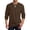 Brown plus size mens long sleeve t shirt a1, variant on Men's Plus Size T-Shirt Long Sleeve Round Neck Solid Color Casual Basic Top With Embroidery Holiday Party Wear Fashion Shirts, Brown 4XL