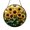 Acrylic 3.5 Inch, variant on Floral Sunflower with Monarch Butterfly Window Hanging Round Suncatcher, Decorative Home Gift