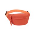 thumbnail image 3 of Clossjun Women Pure Colour Crossbody Bag Casual Lightweight Spacious Shoulder Packs Adjustable belt Waist Bags For Work Out Back To School Saffron, 3 of 6