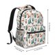 thumbnail image 2 of Disketp Winter Woodland Friends Mochila Estampada para Hombre y Mujer – Mochila Ligera Clásica con Múltiples Bolsillos para Universidad, Trabajo y Viajes-One Size, 2 of 5
